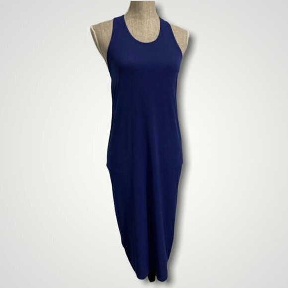 Corbo Studio Cobalt Blue Sleeveless Dress Medium - Picture 3 of 12